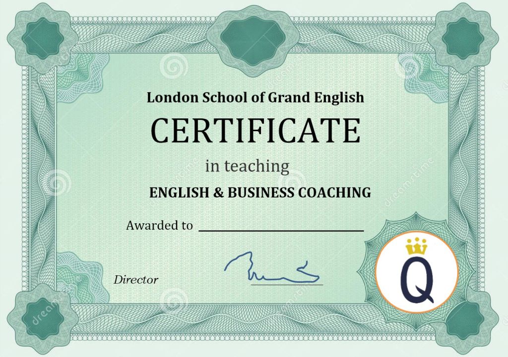 London School GE Certificate